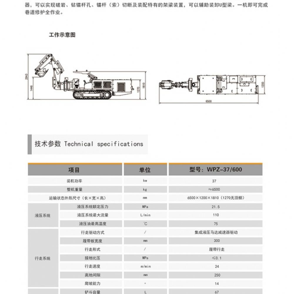 巷道修復機